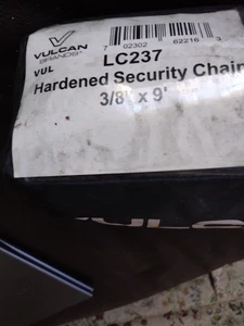 VULCAN Security Chain - Premium Case-Hardened - 5/16 Inch x 3 Foot +/- 1.5 In... - Picture 1 of 3