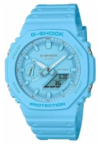 Casio Serie G-Shock One Tone 2100 - Ultra Azul - Pantalla Dual GA-2100-2A2ER - Imagen 1 de 1