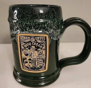 Bones Coffee Co. Irish Cream Coffee Mug Deneen Pottery 2021 Stoneware - Picture 1 of 7
