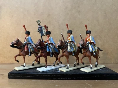 MDM Plastique ancien -1er  Empire-13e Régiment Hussards Cie Élite 1813 - Photo 1/3