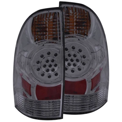 Luz trasera LED izquierda derecha cromada ahumada Anzo 311179 para Toyota Tacoma 2005-2015 Foto 1 de 4