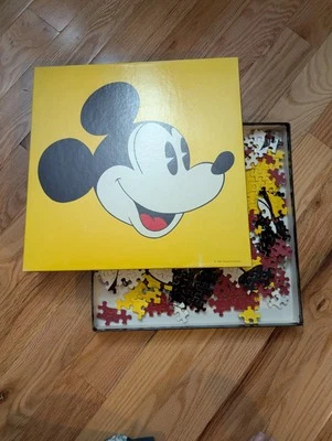 Vtg Springbok Puzzle Mickey Mouse Walt Disney Productions 1972 500pc Complete - Image 1 of 4