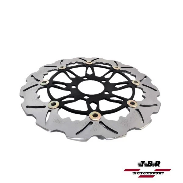 MOTORCYCLE BRAKE ROTORS FOR FR KAWASAKI ELIMINATOR 600,ZX6R NINJA 600 STX08D - Image 1 of 4