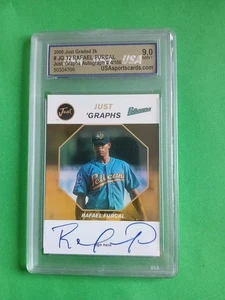 RAFAEL FURCAL - 2000 Just Minors Autogrammkarte #4/100 MINT USA 9 - Bild 1 von 2