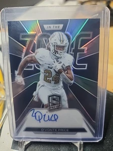 2022 PANINI CHRONICLES SPECTRA DRAFT PICKS IN THE ZONE AUTO D'VONTE PRICE 33/99 - Picture 1 of 3