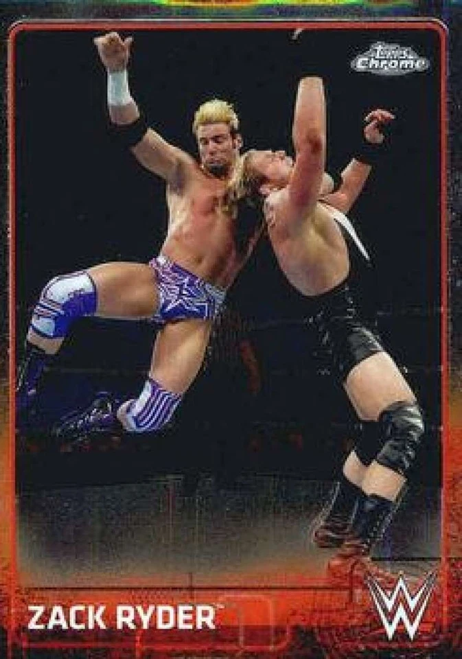 2015 Topps Chrome WWE Base or Refractor Pick From List Raw Smackdown and NXT - Image 1 of 1