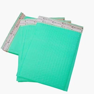 AirnDefense 200 #2 8.5X12" Green Poly Bubble Mailers Shipping Padded Envelope - Picture 1 of 11
