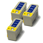 3x Black Compatible (non-OEM) Ink Cartridges to replace T017 Sunflower
