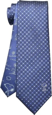 Corbata [Peanuts] Snoopy PNDW0456 Azul y Azul Marino SNOOPY Longitud Total 142 cm Foto 1 de 4