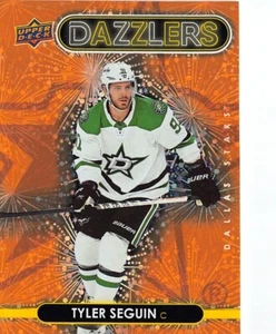 2021-22 Upper Deck Dazzlers Orange #DZ112 Tyler Seguin - Picture 1 of 2