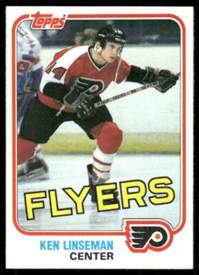 1981-82 Topps - Ken Linseman #107E - Image 1 of 2