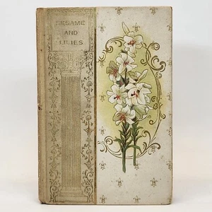 Sesam und Lilien von John Ruskin, Henry Altemus Klassiker Buch antike Essays Vintage - Bild 1 von 18
