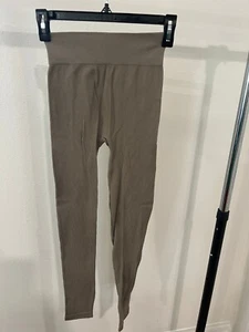 ZARA Girls Wide Waistband Seamless Ribbed Legging size 13-14 - Picture 1 of 2