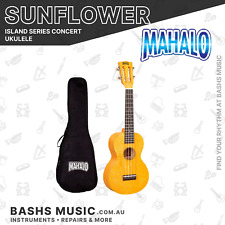 Mahalo Island Series Concert Ukulele Sunflower