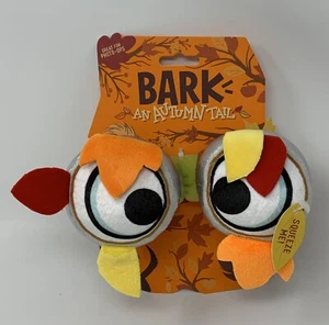 Bark Box Leaf Peeping Tom Autumn Tail Dog Toy Binoculars Squeaky Wearable Fall - Picture 1 of 5