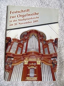 Festschrift EGGERT KLAIS ORGAN Inauguration 2005 Stadtpfarrkirche Fulda Orgel - Bild 1 von 2
