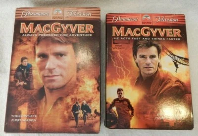 MacGyver Seasons 1 and 4 Original DVD Release 2007 (CUSTOM BUNDLE) - Image 1 of 4