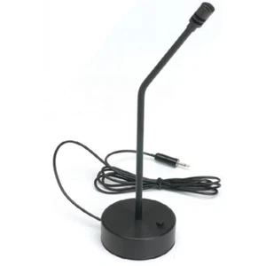 C-Tec AMDS Desktop Short Stemmed Microphone, Black - Picture 1 of 1