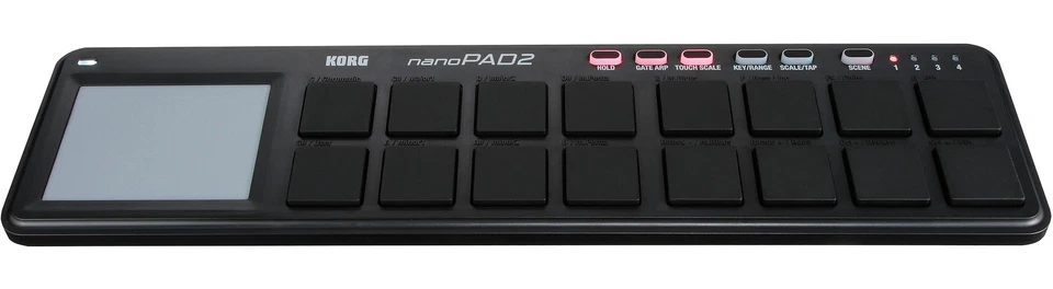 KORG nanoPAD 2 Black - CONTROLLER MIDI 16 Pad per dj studio producer remixer NEW - Immagine 1 di 1