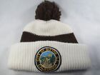 City of Blythe G.C. California Adult One Size White Black Beanie Cap Hat