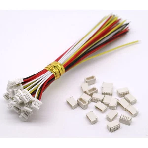 20Kits Mini Micro SH 1.0 JST 4-Pin Connector plug Male with 150MM cable & female - Picture 1 of 1