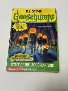 Goosebumps #48 Attack of the Jack-O'-Lantern TRUE 1ST PRINT Great Condition - Picture 1 of 4