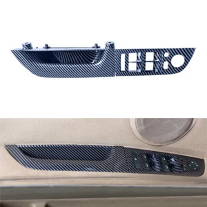 Carbon Fiber Window Lift Panel Switch Cover FOR BMW  3 Series E90 2005-2012 - Picture 1 of 11
