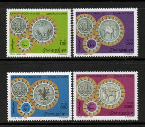 SOMALIA 1996 MONEDAS ANTIGUAS COMO NUEVAS JUEGO 4 [#4706] - Imagen 1 de 1