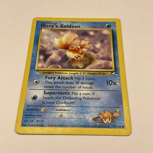 Misty's Goldeen - 85/132 - Common Unlimited - Gym Heroes Pokemon - Bild 1 von 6
