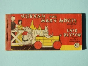 ENID BLYTON VINTAGE 1949 "HURRAH FOR MARY MOUSE" STRIP BOOK - Picture 1 of 4