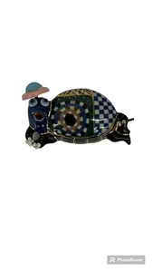 Broche vintage con pasador de tortuga Jewerly 10 Cynthia Chuang - Imagen 1 de 4