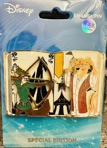 New Pink a la Mode Robin Hood Prince John Storybook Chase Pin LE 150 - Picture 1 of 2