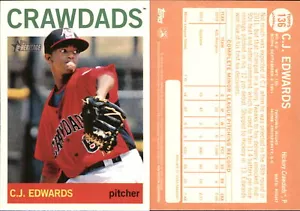 C.J. Edwards 2013 Topps Heritage Minors #136 RC Crawdads FREE SHIP - Picture 1 of 1