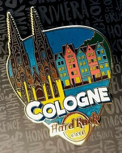 COLOGNE GREETINGS FROM CATHDERAL CHURCH 2017 GUITAR PICK Hard Rock Cafe PIN - Picture 1 of 1