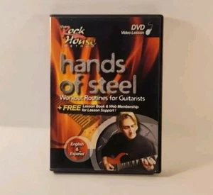 The Rock House Method: Hands Of Steel - Guitar Lesson DVD and book - Picture 1 of 4
