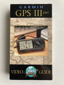 Vintage 1999 Garmin GPS III Plus Video Guide VHS Tape - Imagen 1 de 4