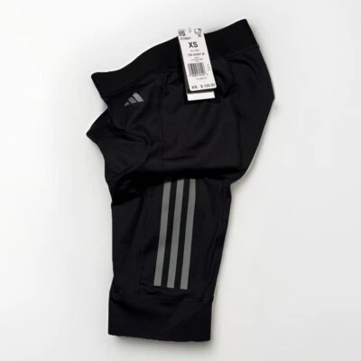 NEW Adidas Cycling Padded Shorts Tights Men's XS Black IC5067 Aeroready MSRP$120 - Image 1 of 4