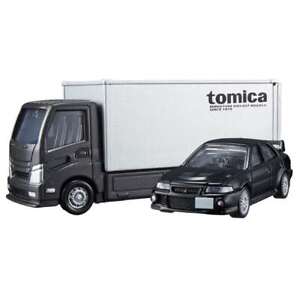 Takara TOMY Tomica Premium Transporter Mitsubishi Lancer Evolution VI GSR