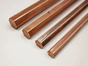 Rame esagonale CuCr1Zr rame CW106C 6 bordi profilo materiale intero asta - Foto 1 di 1