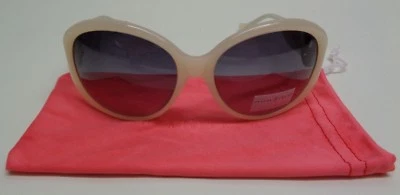 Ivanka Trump AUSTRIAN CRYSTAL FULL RIM OVAL White Sunglasses New Womens Eyewear - Imagem 1 de 4