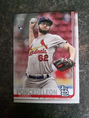 2019 Topps Rookie Daniel Poncedeleon RC Card# 140 - Image 1 of 2