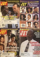 Samuel L Jackson 1995-2005 JET Magazine Lot of 4 Eve’s Bayou, Coach Carter