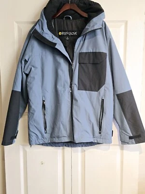 Body Glove Chaqueta Softshell Ligera para Hombre, Capucha Resistente al Agua, Talla L Foto 1 de 4