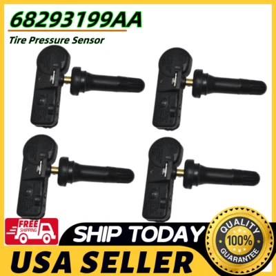 4PCS OEM 68293199AA TPMS Tire Pressure Sensor  for  Dodge Ram 1500 DT 2019-2022 - Image 1 of 4
