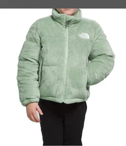 The North Face Kids 1996 Retro Nuptse Down Puffer Jacket in Misty Sage Size 4 - Picture 1 of 7