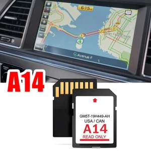 Ford Lincoln A14 Sync2 SD Card Navigation 2023 US/CAN GPS Map Update - Picture 1 of 15