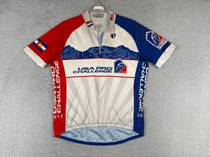 Pearl Izumi Cycling Jersey Adult Large Red White Blue USA Pro Challenge 2012 - Picture 1 of 15