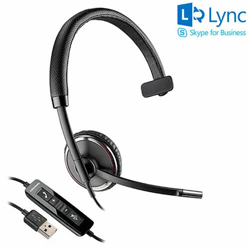 Plantronics Blackwire C510-M Mono USB-A Headset Optimized for Microsoft 88860-02 - Image 1 of 1