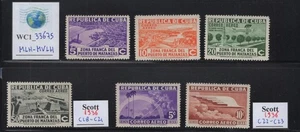WC1_33675 .. CARIBBEAN ISLAND. Pair 1936 air sets. Sc. C18-C21,C22-C23.MLH-MVLH - Picture 1 of 1