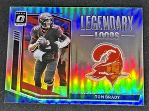 Tom Brady 2021 Donruss Optic Legendary Logos Silver Prizm #LL-19 A820 - Picture 1 of 2